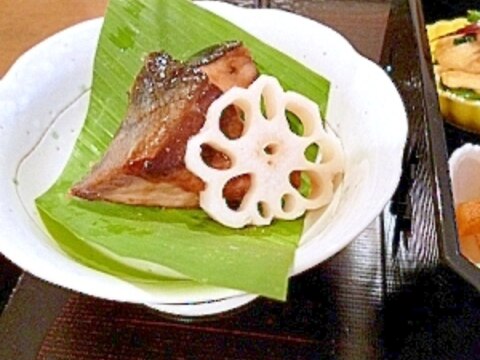 料亭風ブリの照り焼き